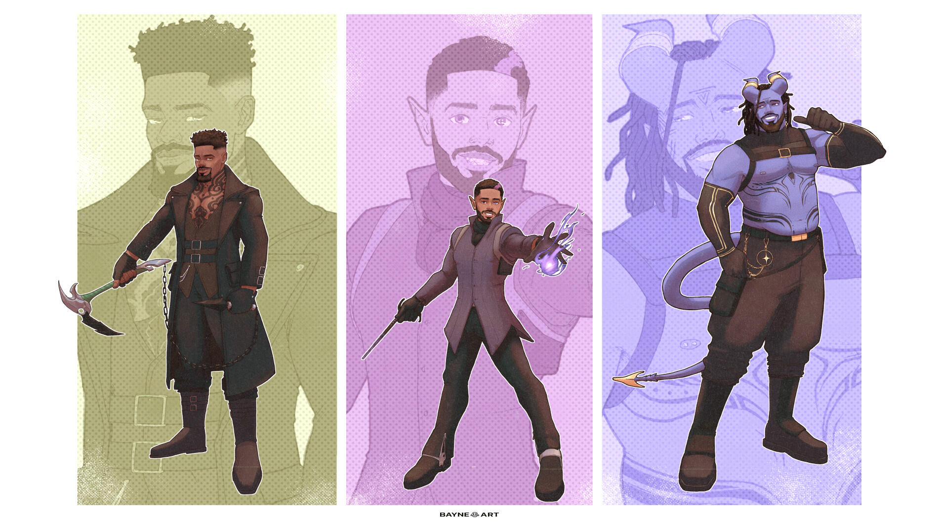 Kamari - Enzo - Ibarra OC Commission